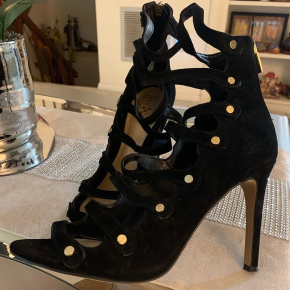 VINCE CAMUTO Gladiator SANDALS 💥💥SZ 8 1/2🔥🔥🔥 - Picture 3 of 12